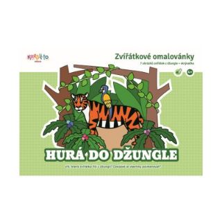 Obrázek z Zvířátkové omalovánky - Hurá do džungle 